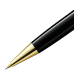 Montblanc Meisterstuck Classique Black Resin Gold Trim 165 Mechanical Pencil 